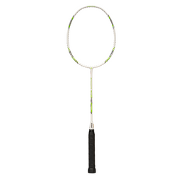 ASHAWAY Dynamite 75 White Badminton Racquet (78 gm) With Full Cover