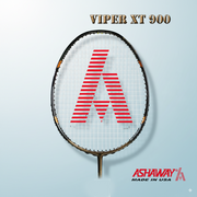 Ashaway Viper XT 900 88Holes System Badminton Racquet With Full Cover