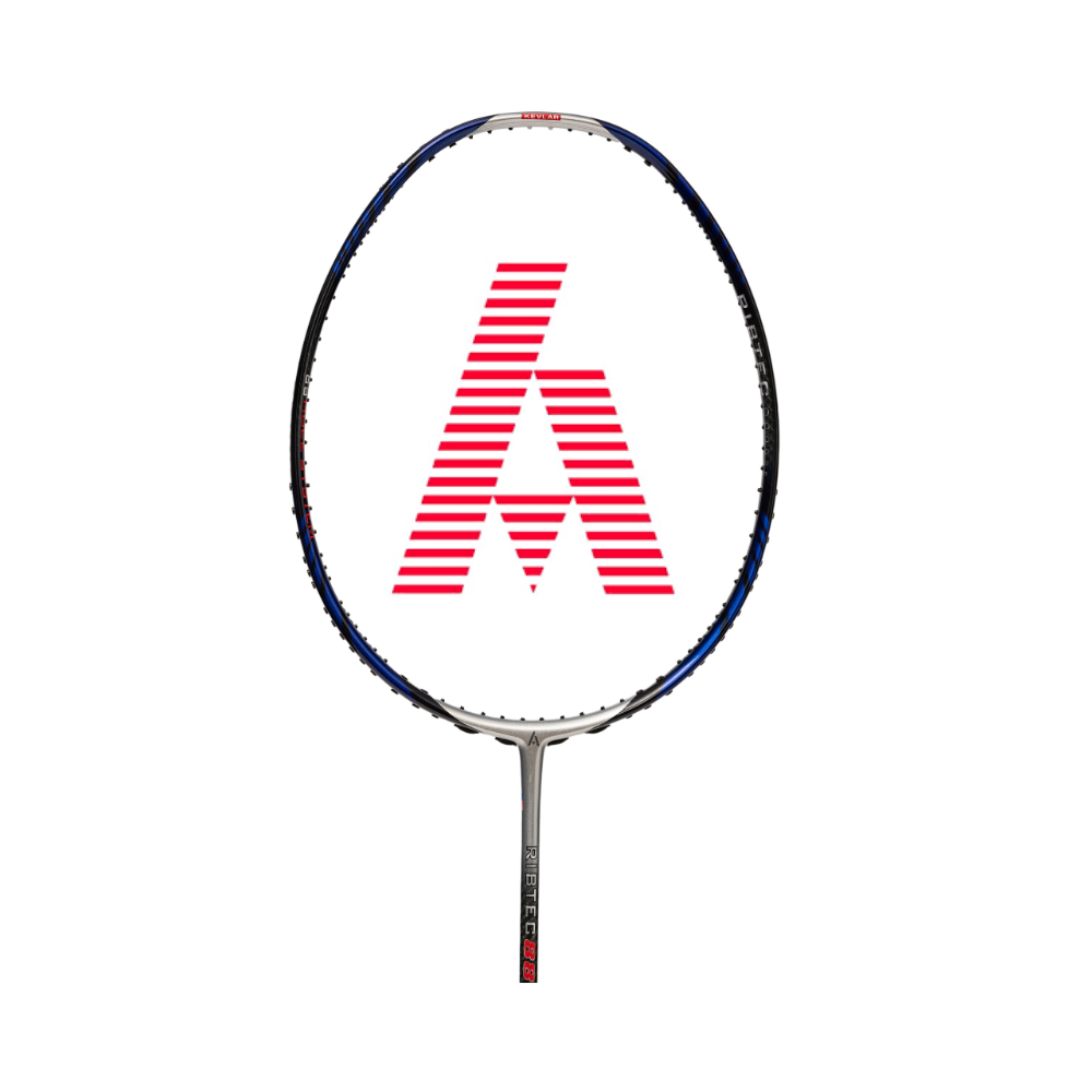 ASHAWAY Ribtec 88 Kevlar (88Holes System) Blue Badminton Racquet With ...