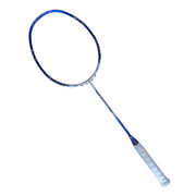 ASHAWAY SUPER LIGHT 11 HEX White, Blue Unstrung Badminton Racquet With Cover