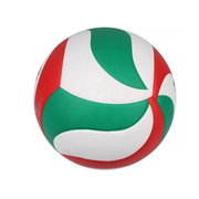 Molten Volley Ball V5M4500 Volleyball - Size: 5  (Standard, Pack of 1, White, Red, Green)