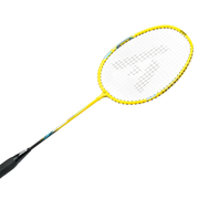 ASHAWAY RACQUET AM 9850 SQ YELLOW BADMINTON HALF COVER
