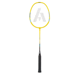 ASHAWAY RACQUET AM 9850 SQ YELLOW BADMINTON HALF COVER