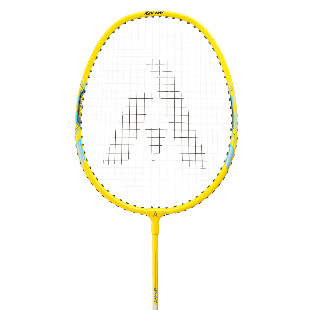 ASHAWAY RACQUET AM 9850 SQ YELLOW BADMINTON HALF COVER – Quickway Sports