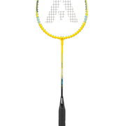 ASHAWAY RACQUET AM 9850 SQ YELLOW BADMINTON HALF COVER