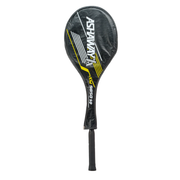 ASHAWAY RACQUET AM 9850 SQ YELLOW BADMINTON HALF COVER