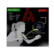 ASHAWAY Aerospeed 75 Yellow Badminton Racquet  (75 gm)