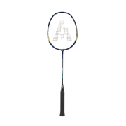 ASHAWAY RACQUET AM 9850 SQ NAVY BADMINTON HALF COVER