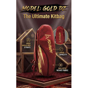 ASHAWAY Badminton Kitbag Gold DZ KIT BAG  2Zip (Red)