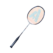 ASHAWAY BF ATTACK White Strung Badminton Racquet  (Pack of: 1, 85 g) + With Cover