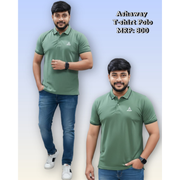 Ashaway T-Shirts Polo Collared Brand Badminton Dry Fit