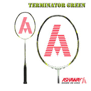 ASHAWAY Terminator Green Badminton Racquet With Full Cover