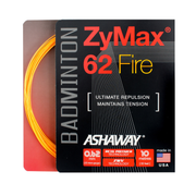 ASHAWAY BADMINTON STRING ZYMAX 62 FIRE (0.62mm) (Pack of 2)
